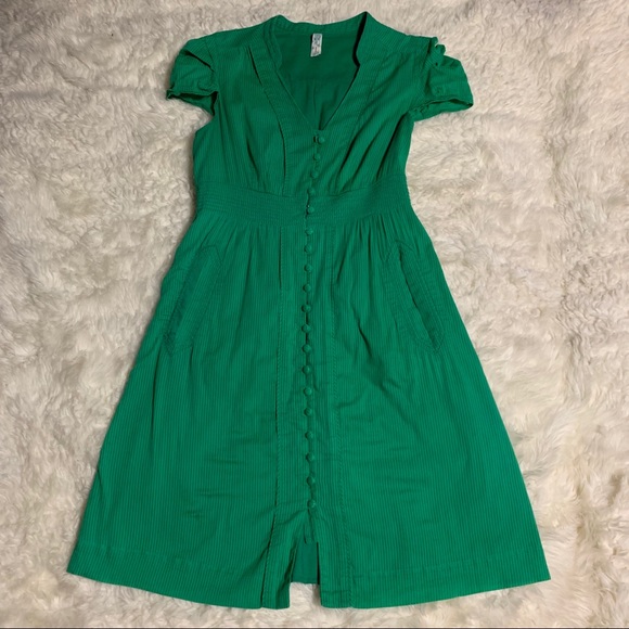 Green Maeve Dress from Anthro - Picture 2 of 3